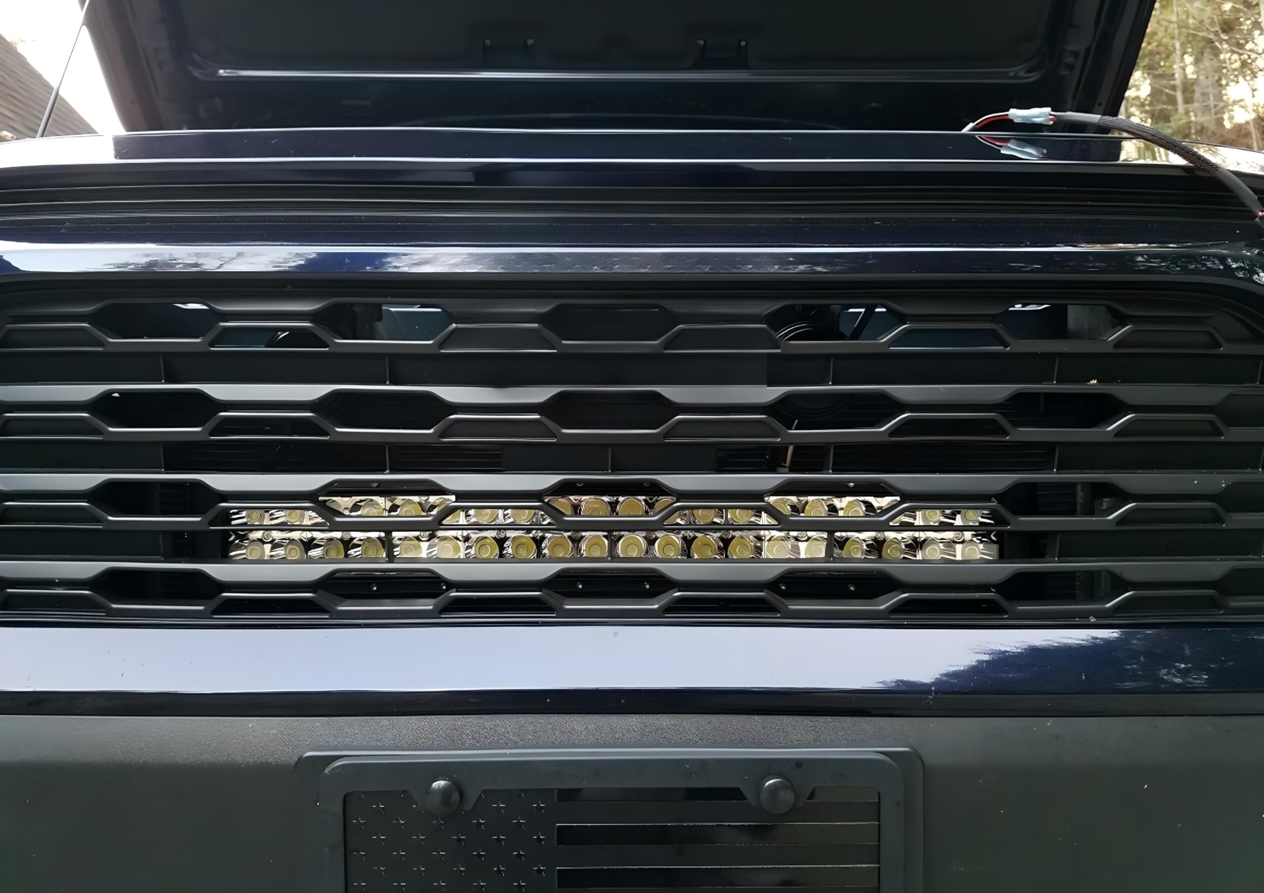 ライトバー 4本 Amazon.co.jp: iJDMTOY ビハインドフロントグリル 20インチ LEDライト